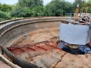 Фотографии с капитального ремонта первичного отстойника